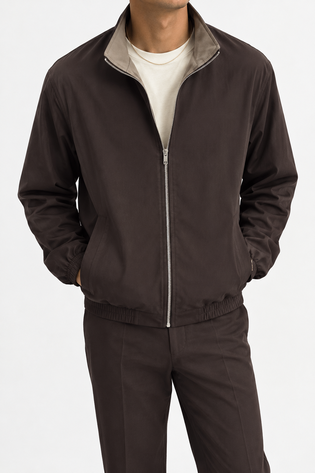 Reversible Jacket Espresso/Sand