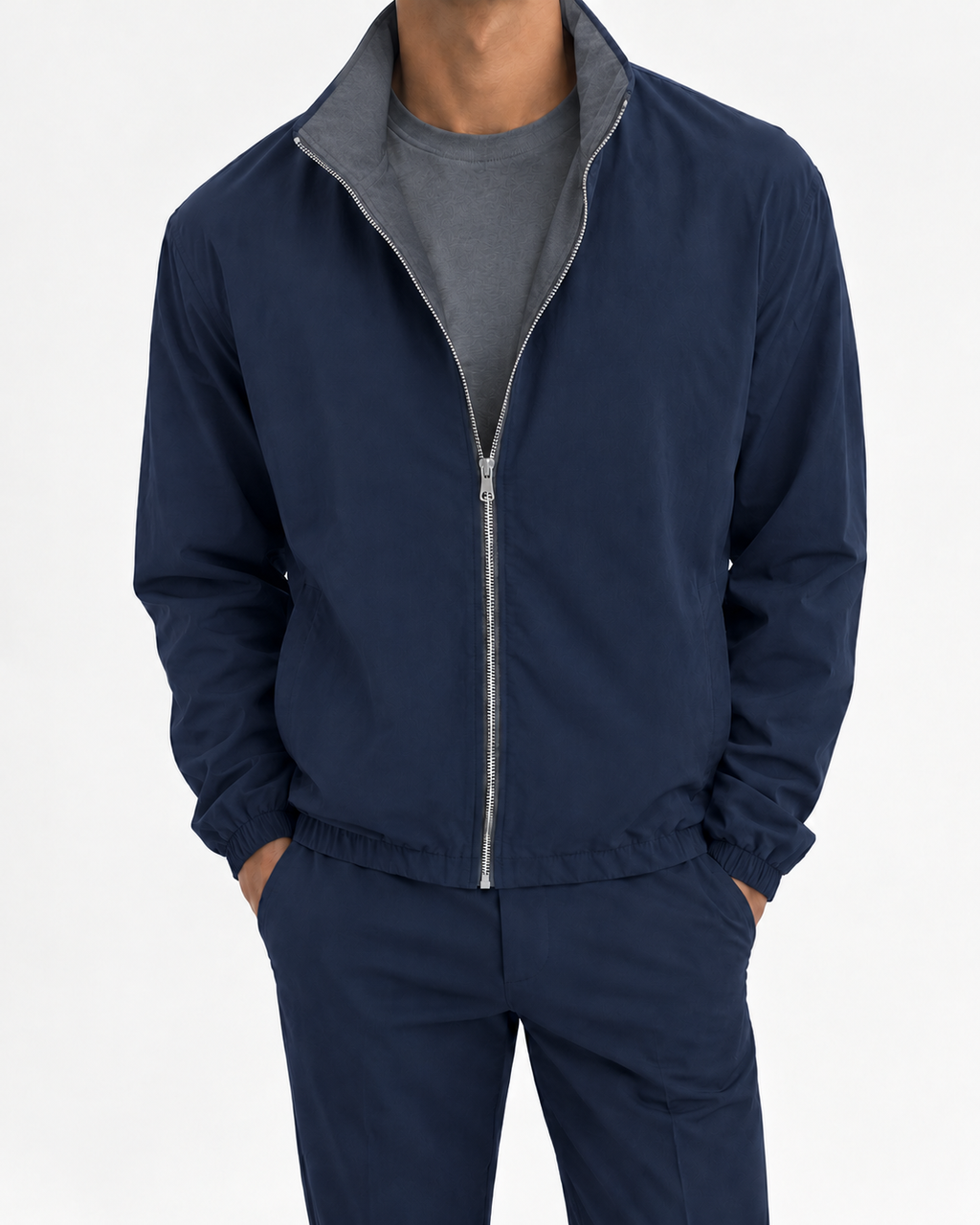 Reversible Jacket Blue/Steel